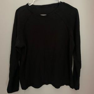 black long sleeve shirt